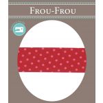 Biais Frou-Frou 20mmx2m Pois Rouge