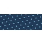 Biais Frou-Frou 20mmx2m Pois Bleu foncé 4808-0-210 petite image