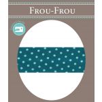 Biais Frou-Frou 20mmx2m Pois Turquoise foncé 4808-0-211 image