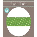 Biais Frou-Frou 20mmx2m Pois Vert pomme