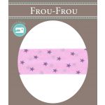 Biais Frou-Frou 20mmx2m Etoiles Parme clair