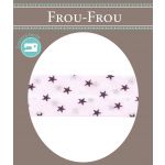 Biais Frou-Frou 20mmx2m Etoiles Rose clair