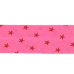 Biais Frou-Frou 20mmx2m Etoiles Framboise 4808-0-308 petite image