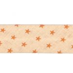 Biais Frou-Frou 20mmx2m Etoiles Saumon 4808-0-309 petite image