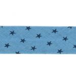 Biais Frou-Frou 20mmx2m Etoiles Bleu 4808-0-310 petite image