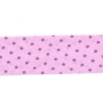 Biais Frou-Frou 20mmx2m Pois Parme clair 4808-0-405 petite image