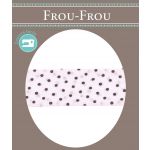 Biais Frou-Frou 20mmx2m Pois Rose clair