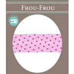Biais Frou-Frou 20mmx2m Pois Rose