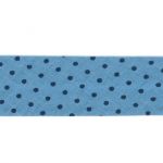 Biais Frou-Frou 20mmx2m Pois Bleu 4808-0-410 petite image