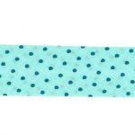 Biais Frou-Frou 20mmx2m Pois Bleu lagon 4808-0-411 petite image