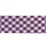 Biais Frou-Frou 20mmx2m Vichy Violet foncé 4808-0-506 petite image
