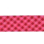 Biais Frou-Frou 20mmx2m Vichy Rouge 4808-0-508 petite image