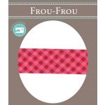 Biais Frou-Frou 20mmx2m Vichy Rouge