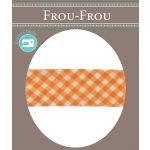 Biais Frou-Frou 20mmx2m Vichy Orange