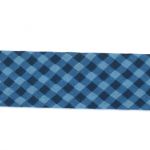 Biais Frou-Frou 20mmx2m Vichy Bleu foncé 4808-0-510 petite image