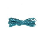 Frou-Frou Cordon Spaghetti 7mmx2m Tissu Pois Turquoise foncé 4809-0-211 petite image