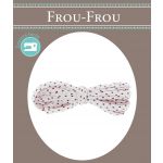 Frou-Frou Cordon Spaghetti 7mmx2m Tissu Pois Rose clair 4809-0-406 image