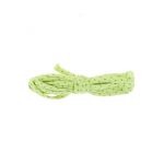Frou-Frou Cordon Spaghetti 7mmx2m Tissu Pois Vert Aniss 4809-0-412 petite image
