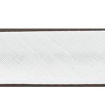 Biais Coton Uni Replié  20mm Frou-Frou Blanc 4921-20-2 petite image