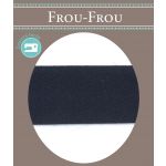 Biais Coton Uni Replié  20mm Frou-Frou Bleu Marine 4921-20-22 image
