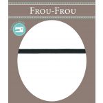 Passepoil Polycoton Uni 2mm Frou-Frou  Noir 4926-2-1 image