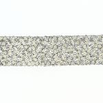 Ruban sequins paillettes 55mm Noir et Rose cuivré - PRIX AU METRE
