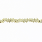 Ruban sequins paillettes - 10mm - Doré - PRIX AU METRE