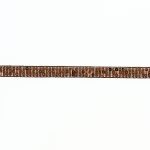 Ruban sequins paillettes Frou-Frou - 15mm - Brun - PRIX AU METRE