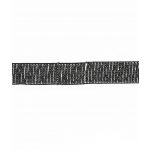 Ruban sequins paillettes Frou-Frou 27mm - Au mètre - Noir 4959-30-1 image