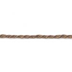 Frou-Frou Cordelière Rayonne 2mm Unis Brun 4971-0-35 petite image