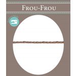 Frou-Frou Cordelière Rayonne 2mm Unis Brun 4971-0-35 image