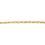 Frou-Frou Cordelière Rayonne 2mm Unis Moutarde 4971-0-43 petite image