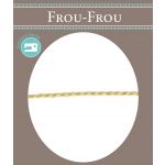 Frou-Frou Cordelière Rayonne 2mm Unis Moutarde 4971-0-43 image