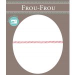 Frou-Frou Cordelière Rayonne 2mm Unis Rose clair 4971-0-45 image