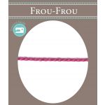 Frou-Frou Cordelière Rayonne 2mm Unis Rose Camélia 4971-0-61 image