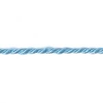 Frou-Frou Cordelière Rayonne 2mm Unis Bleu layette 4971-0-8 petite image