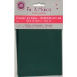 PIC & MALICE THERMOCOLLANT POLYCOTON A4 UNI VERT FONCE