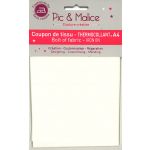 PIC & MALICE THERMOCOLLANT POLYCOTON A4 UNI ECRU