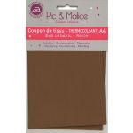 PIC & MALICE THERMOCOLLANT POLYCOTON A4 UNI MARRON