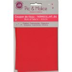 PIC & MALICE THERMOCOLLANT POLYCOTON A4 UNI ROUGE