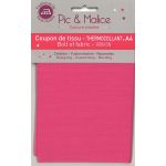 PIC & MALICE THERMOCOLLANT POLYCOTON A4 UNI ROSE