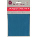 PIC & MALICE THERMOCOLLANT POLYCOTON A4 UNI Bleu azur