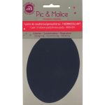 Pic & Malice coudiere/genouillere thermocollant uni Marine