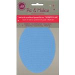 Pic & Malice coudiere/genouillere thermocollant Bleu ciel