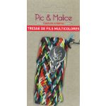 TRESSE de FILS MULTICOLORES