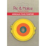 2 anneaux pompons