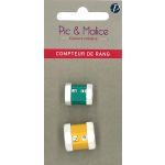 Set de 2 Compte-rangs plastique