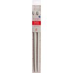 Paire Aiguilles à tricoter  30 cm plastique