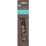 Ruban thermocollant 15mmx2m Frou-Frou Fleuri Marron Chocolat