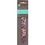 Ruban thermocollant 15mmx2m Frou-Frou Fleuri Violet clair grandes fleurs